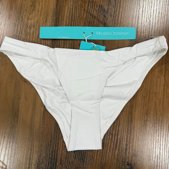 Melissa Odabash Minimalist Salvador Minimalist White Bikini Bottom IT 38 US 2 - Picture 2 of 7
